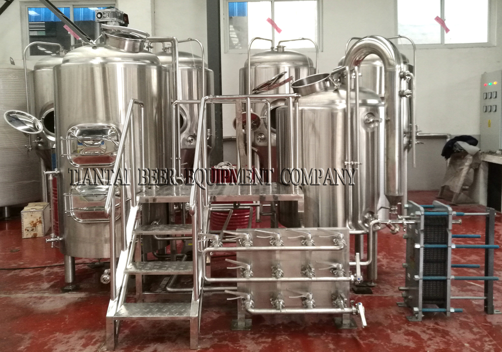 <b>400L 2-vessels Brewhouse</b>